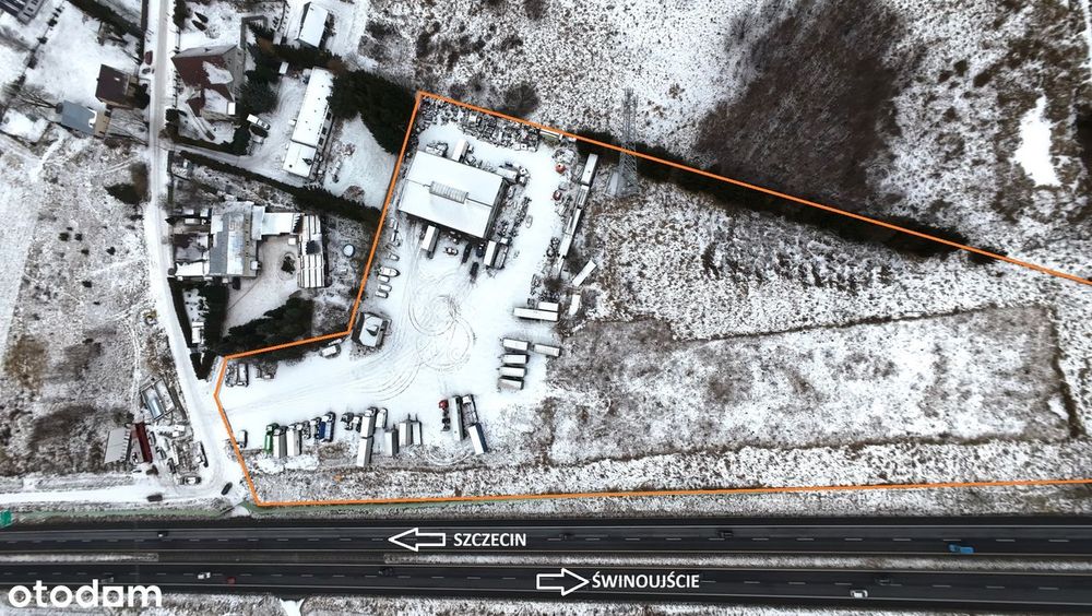 Nieruchomość komercyjna – hala warsztatowo-magazynowa Biuro przy S3 S6