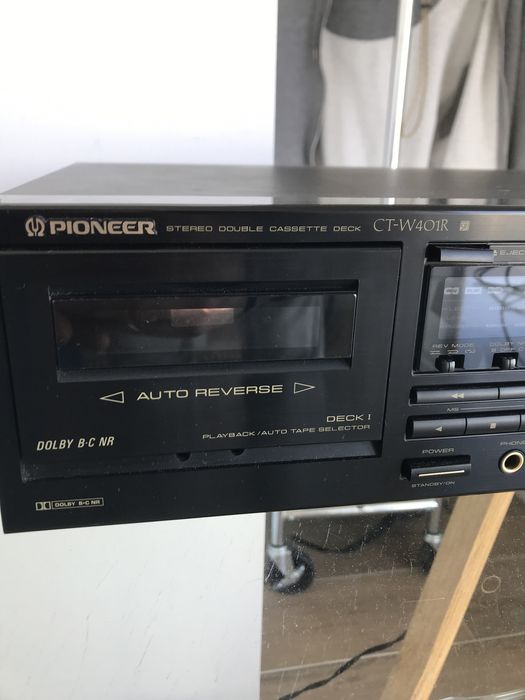 Stereo Double Cassette Deck Pioneer CT-W401R