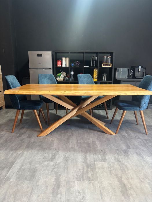 Mesa jantar madeira maciça