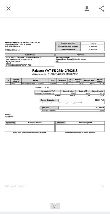 Naczynie wyrownawcze 6L Na GWARANCJI