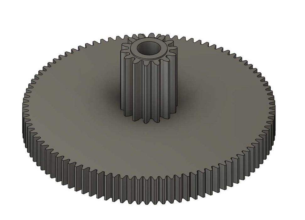Zębatki Naprawcze Aktuatora Turbo John Deere RE548080 DZ114554