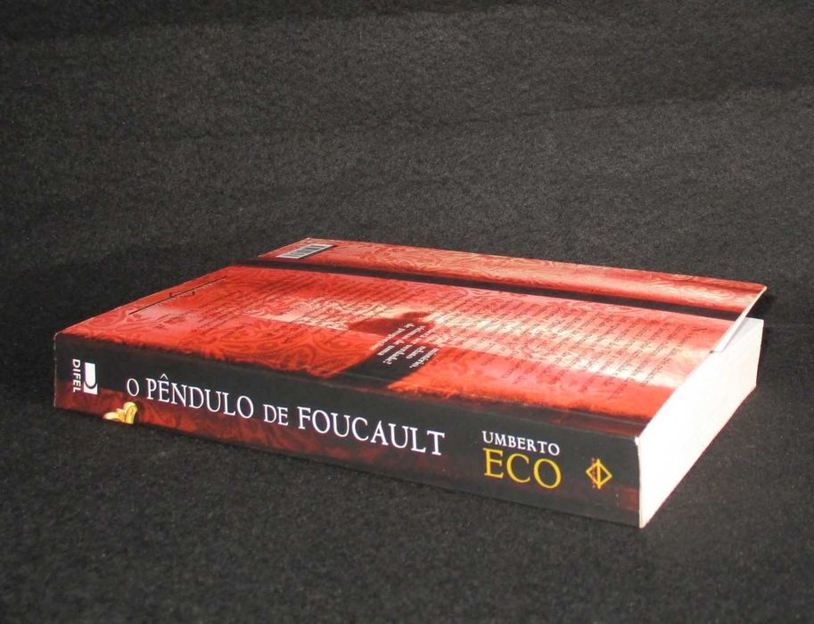Livro O Pêndulo de Foucault Umberto Eco Difel