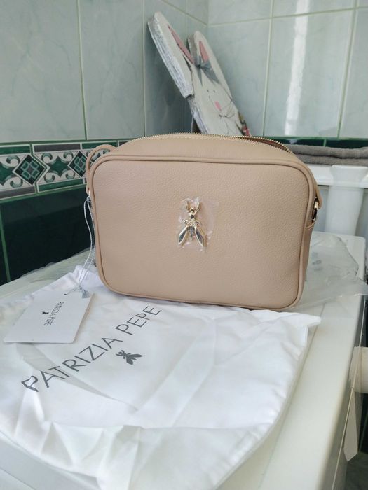 Оригінальна шкіряна сумочка Patrizia Pepe (made in Italy)