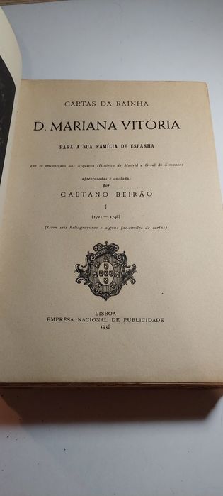 Cartas da Rainha D. Mariana Vitória para a sua Família de Espanha