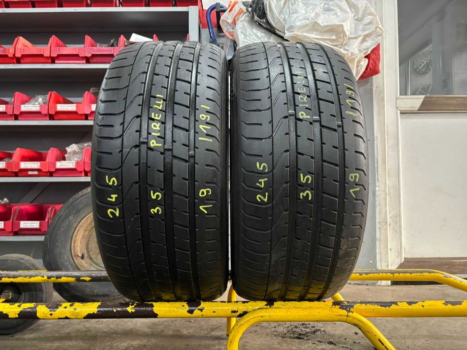 2X OPONY LETNIE 245/35R19 93Y Pirelli P Zero XL MO 7.1MM 2019R CAŁE!