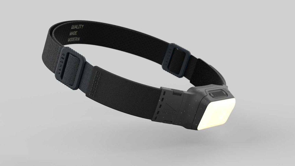 Ультралегкий аккумуляторный налобный фонарик Lander, оригинал США