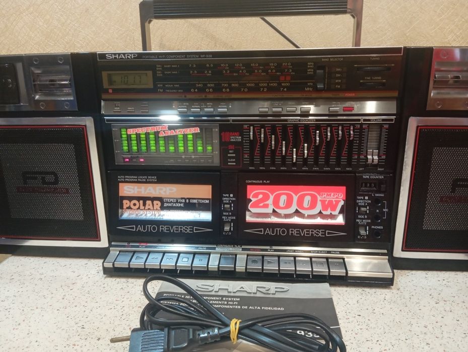 Магнитола Sharp wf 939,