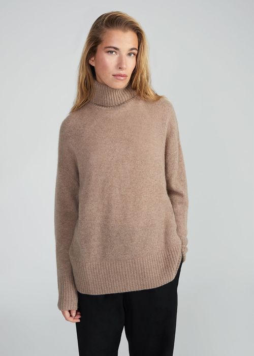 Светр Massimo Dutti S свитер бежевый