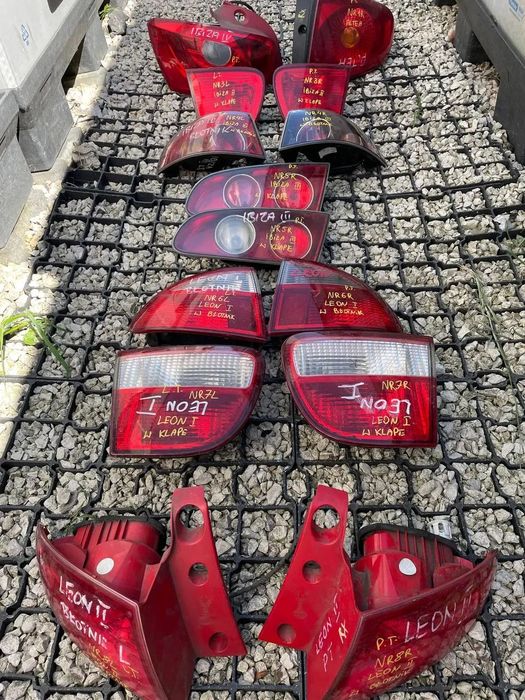 SEAT LAMPY TYŁ TYLNE PRAWE LEWE