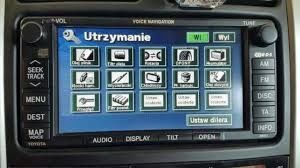 Nowa Mapa Nawigacja Toyota Lexus Polskie Menu Polski Lektor PROMOCJA