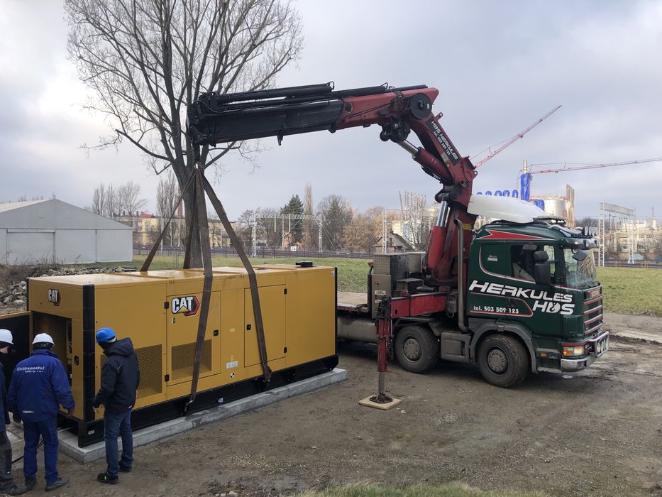 Usługi transportowe, transport maszyn, niskopodwozie, gabaryty, hds