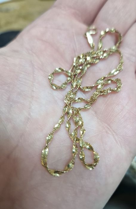 Łańcuszek złoty 585 gold