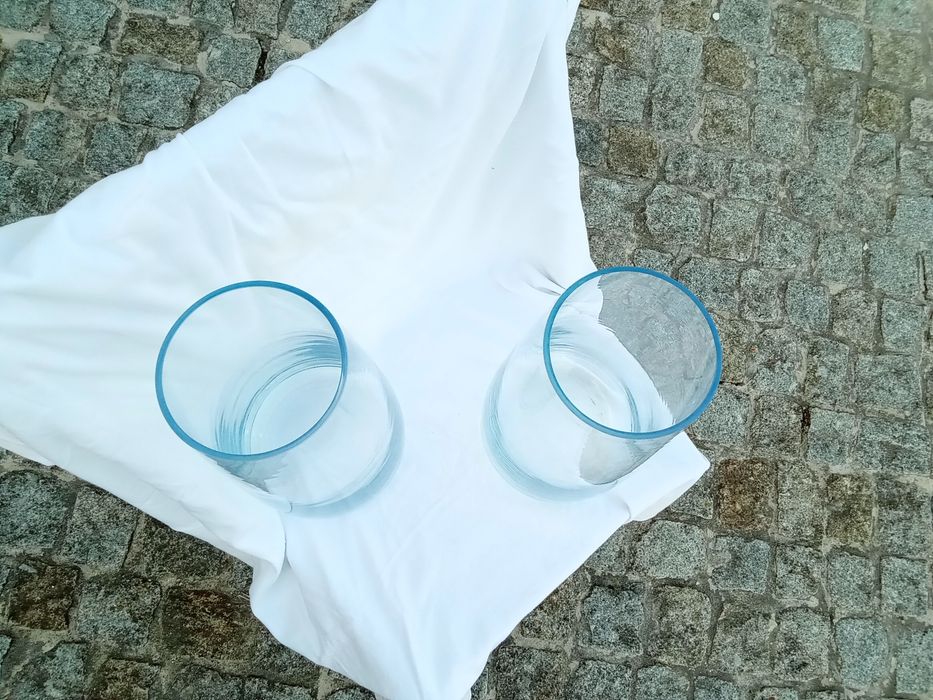 Jarras em vidro grandes