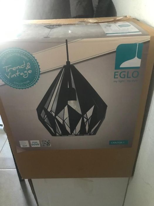 Candeeiros vários em caixa