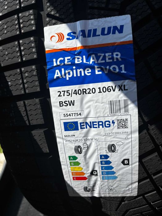 Okazja opony zimowe 275/40R20 315/35R20 SAILUN ICE BLAZER ALPINE EVO1