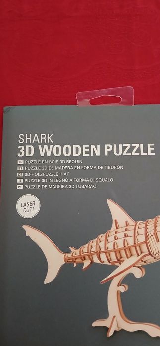 Puzzle de madeira Kikkerland, selado