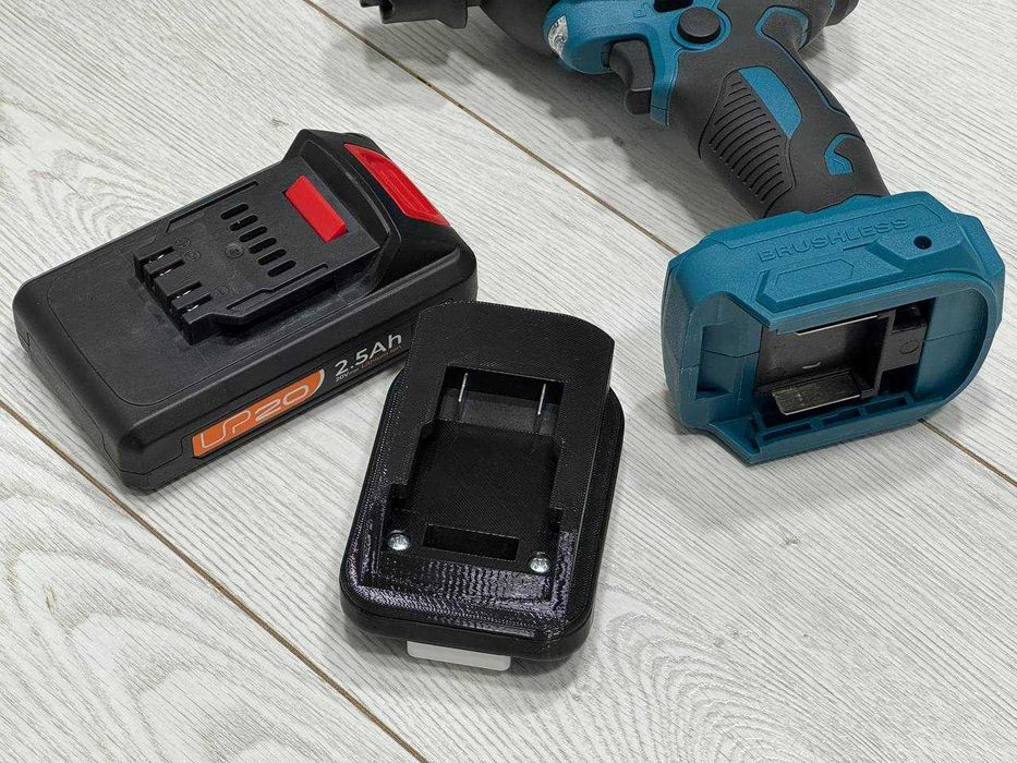 Адаптер перехідник з Makita, ProCraft на акб DEXTER 3д друк