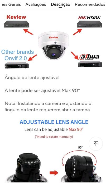 Câmera de vigilância