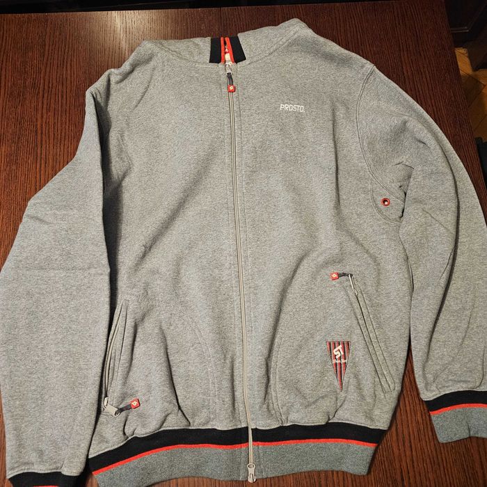 PROSTO. Sport ST Szara bluza z kapturem rozmiar "L"