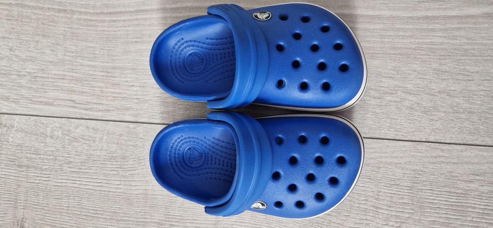 Crocs Crocband klapki chodaki buty do wody niebieskie