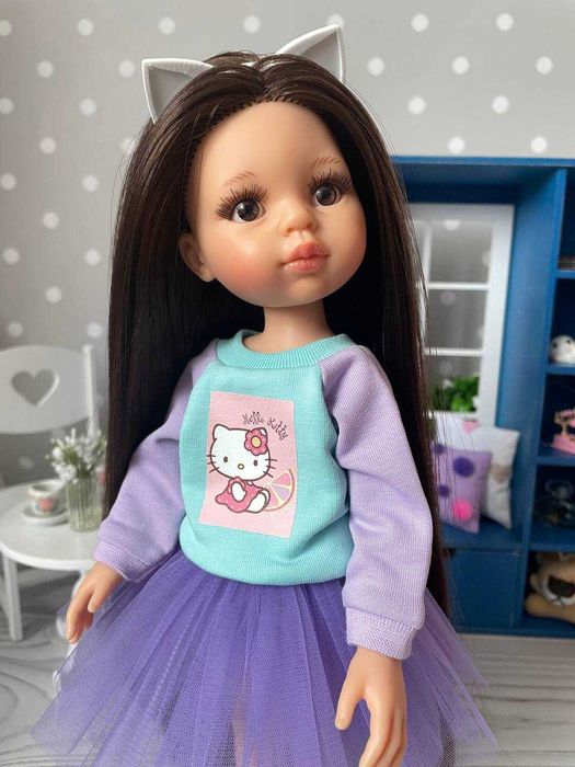 Лялька Керол Паола Рейна у костюмі Hello Kitty Carol Paola Reina 32 см
