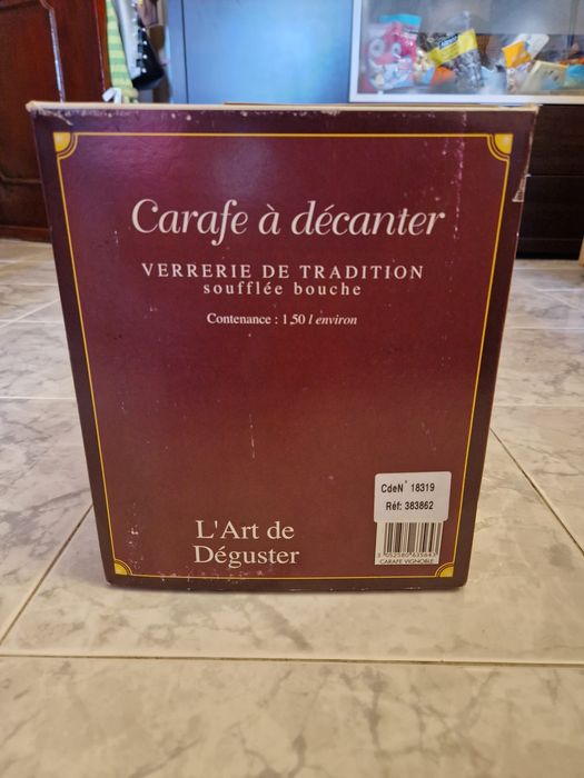 Garrafa Decanter com tampa