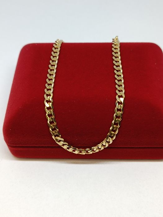 Złota bransoletka splot Pancerka dł.20cm, złoto próby 585