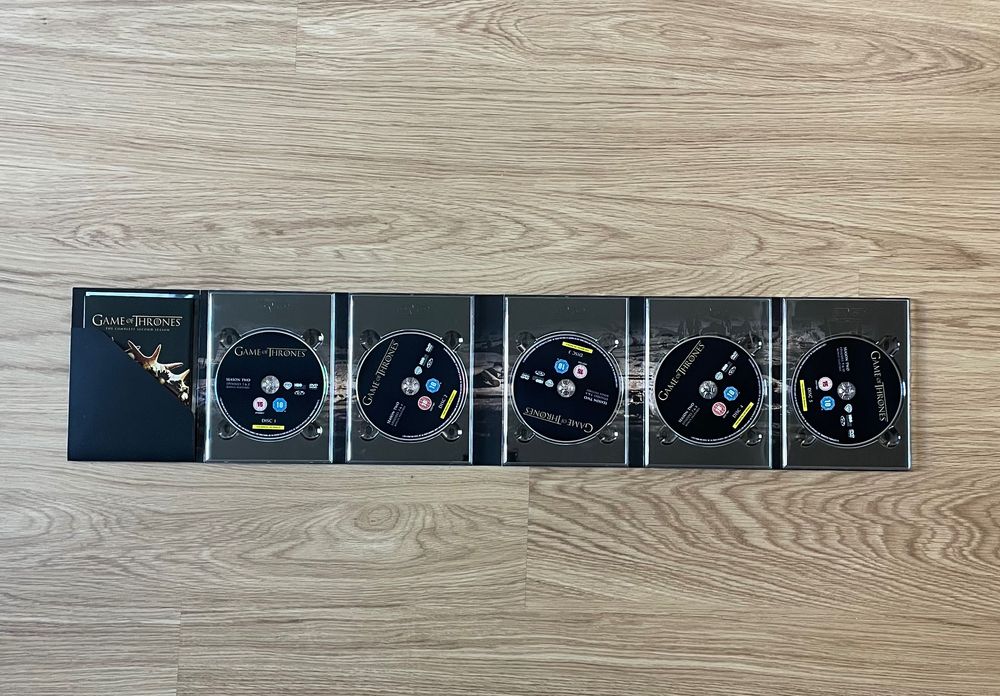 5 DVD’s da Série Game of Thrones Season 2 Completa