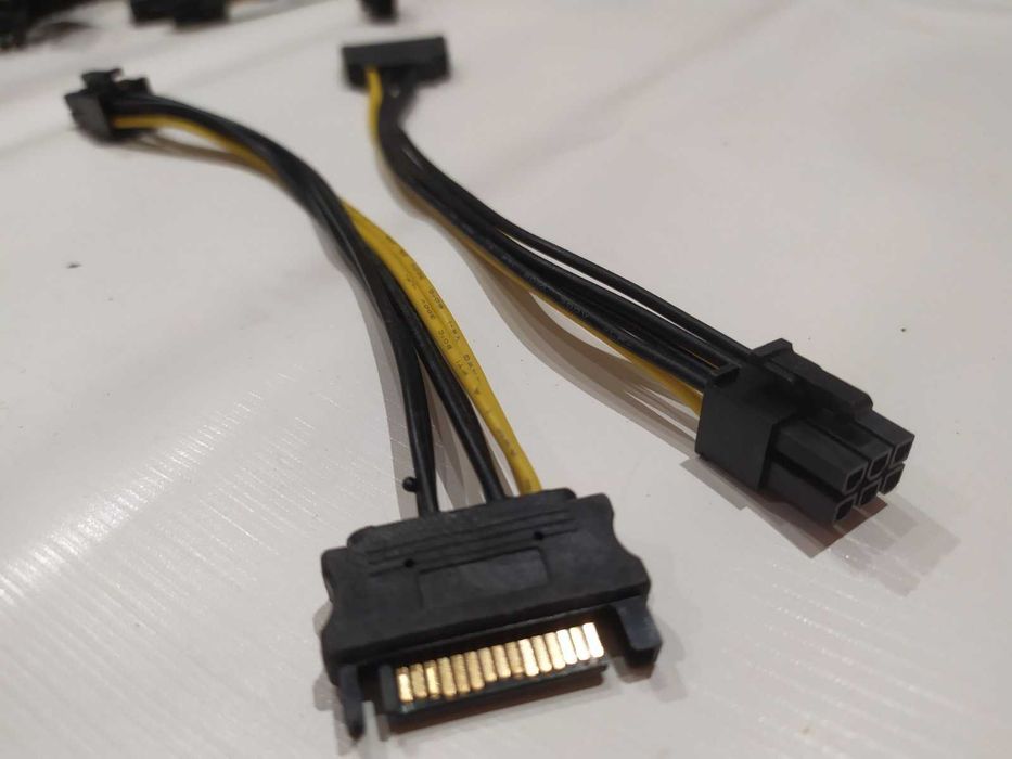 Кабели переходники  6PIN - SATA, USB 3.0 (AM/AM).