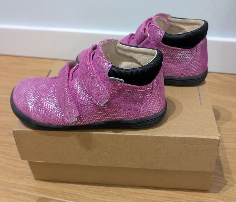 Buty trzewiki różowe barefoot Bartek 29