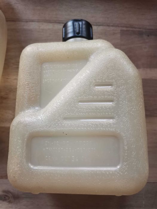 Plastikowy buklak, bidon PRL  2szt