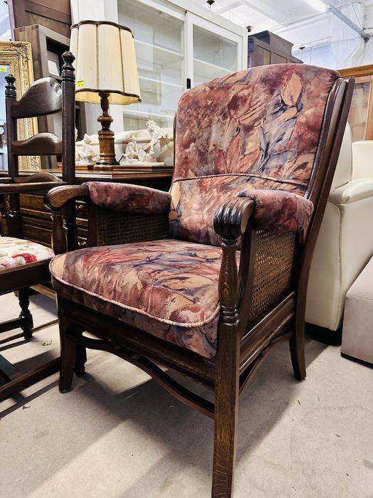 Wygodny i stylowy fotel holenderski z rafią :)