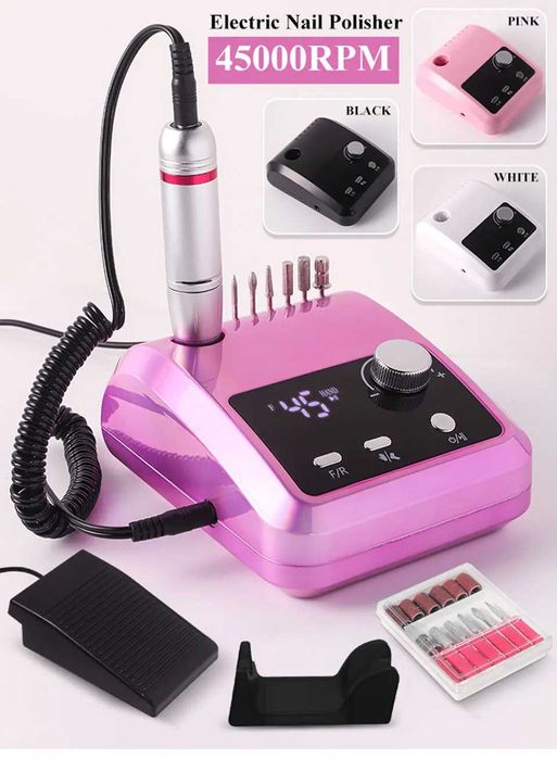 broca de unhas 45mil rpm nova