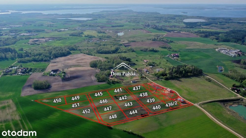 17 działek budowlanych, Spytkowo - 6 km od Giżycka - Widok 4