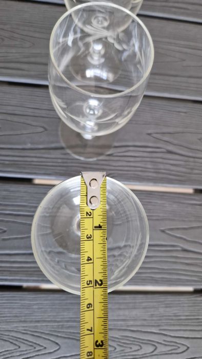 3 copos de cristal vintage