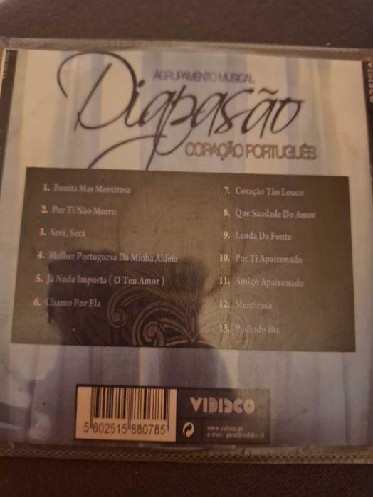 Vendo 2 cds do diapasão