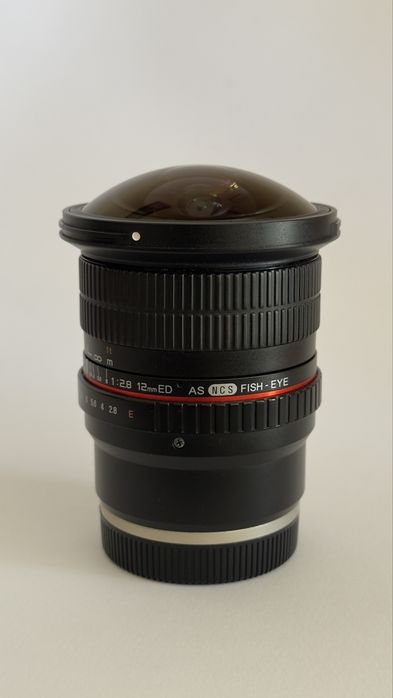 Samyang 12mm f 2.8 fisheye