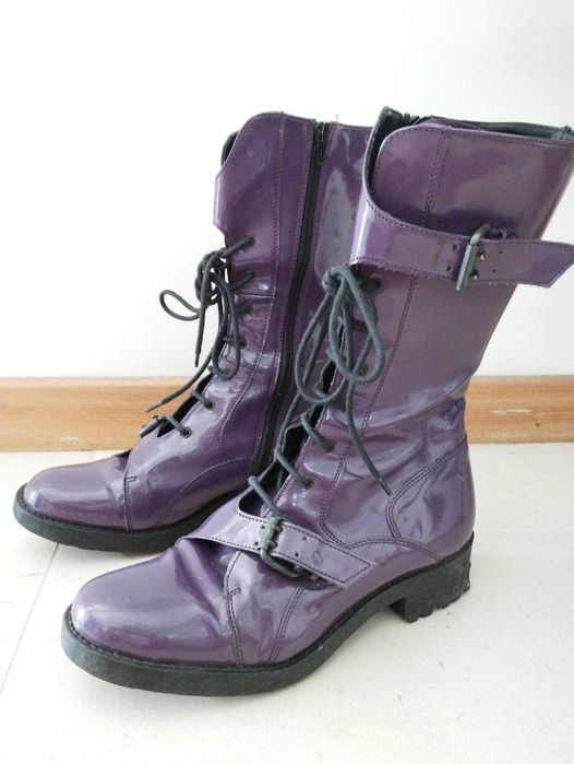 Botas de verniz Benetton