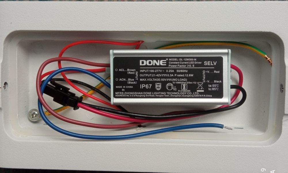 Драйвер для светодиодов DONE DL-50W1A5-MP extra premium