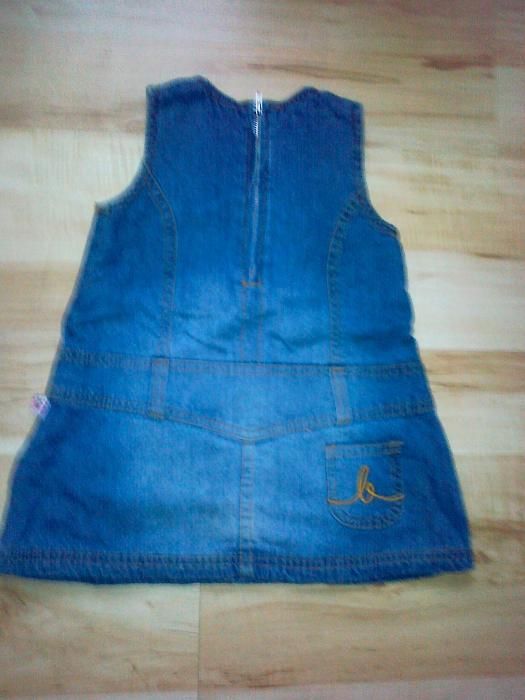sukienka jeansowa rozm.80 H&M