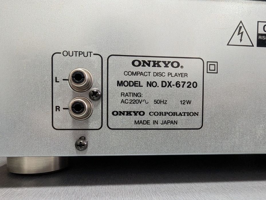 Р-в! Onkyo DX-6720. CD Player. ЦАП 2хAD1860N. Вес 5кг. JAPAN