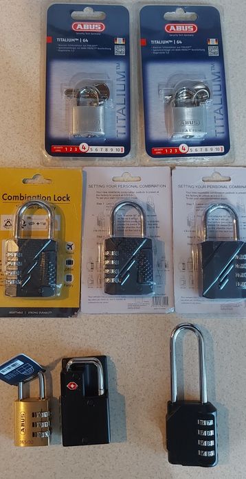 Замки навісні Abus і інші