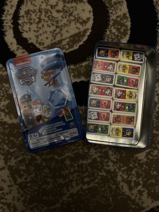 Настільна гра щенячий патруль  Доміно