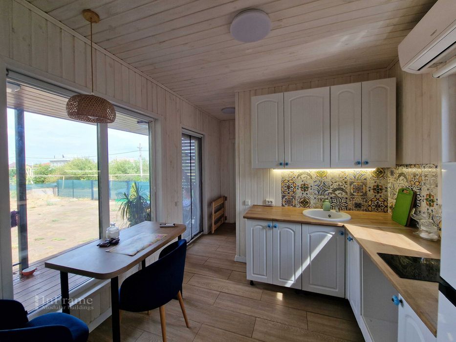 Модульный дом 28,8 м² • Красивый домик Каркасный • Производитель