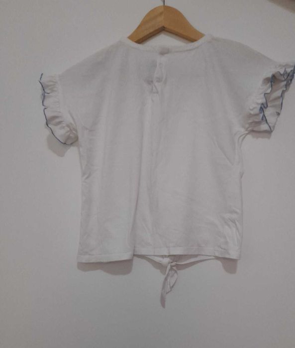 T-shirt com flores