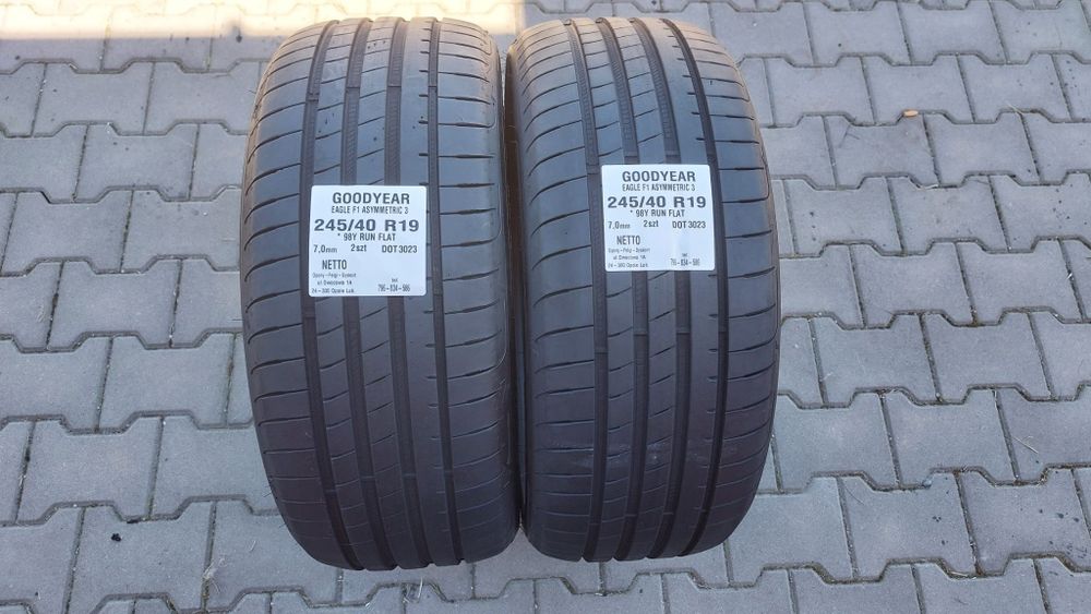 Opony Goodyear 245 40 R19 RUN FLAT