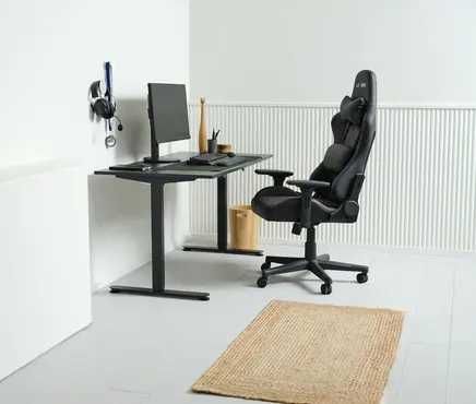 Mesa altura regulável SVANEKE 80x160 preto