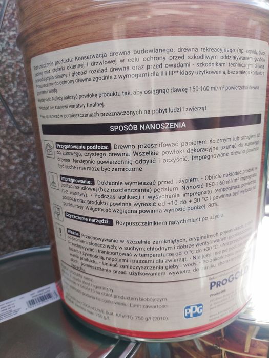 Drewnochron impregnat grunt 4.5l