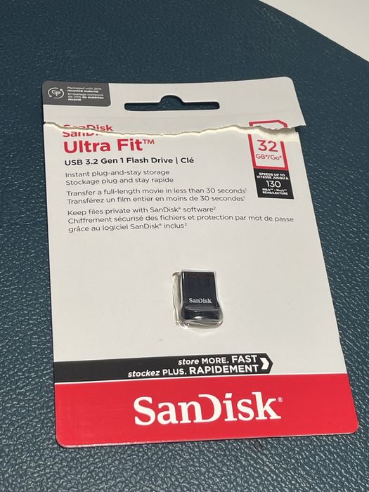 Pendriwe USB 3.2 Gen1 SanDisk Ultra Fit 32 GB