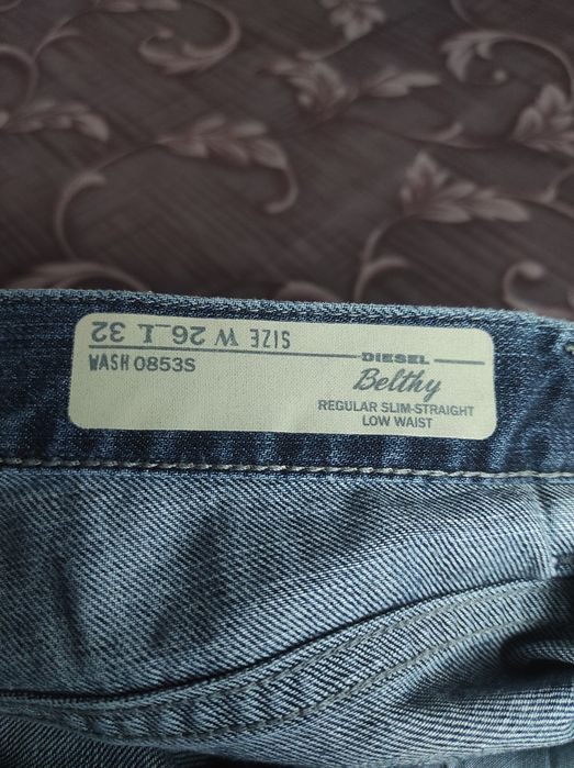 джинсы Diesel belthy slim оригинал